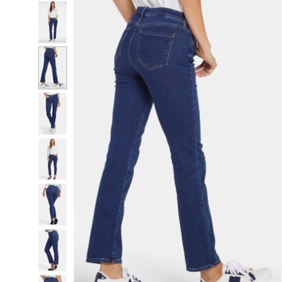 NYDJ Sheri Slim Jeans Size 14 - Picture 2 of 14